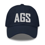 AGS Airport Code Augusta Georgia Golf Embroidered Dad Hat