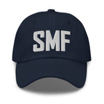 SMF Airport Code Embroidered Dad Hat Sacramento California