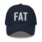 FAT Airport Code Embroidered Dad Hat Fresno Yosemite California