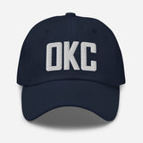 OKC Airport Code Hat Embroidered Hat Dad Hat Oklahoma City Hats Travel Gift Baseball Cap Airbnb Host Gift - CRE PYT