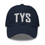 TYS Airport Code Hat Embroidered Hat Alcoa Knoxville Tennessee Dad Hat Travel Gift Baseball Cap Airbnb Host Gift Real Estate City Hats - CRE PYT