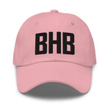 BHB Airport Code Embroidered Dad Hat Bar Harbor Maine