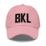 BKL Airport Code Embroidered Dad Hat Cleveland Ohio Lake Erie