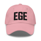 EGE Airport Code Embroidered Dad Hat Vail Colorado Gifts Arapahoe Basin Ski Gifts