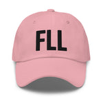 FLL Airport Code Embroidered Dad Hat Fort Lauderdale Hollywood Florida