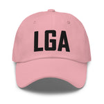 LGA Airport Code Embroidered Dad Hat Queens New York City NY Hat