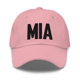 MIA Airport Code Embroidered Dad Hat Miami Florida