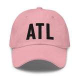 ATL Airport Code Embroidered Dad Hat Atlanta Georgia