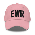 EWR Airport Code Embroidered Dad Hat Newark New Jersey