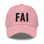 FAI Airport Code Embroidered Dad Hat Fairbanks Alaska