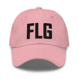 FLG Airport Code Embroidered Dad Hat Flagstaff Arizona