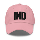 IND Airport Code Embroidered Dad Hat Indianapolis Indiana