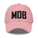 MOB Airport Code Embroidered Dad Hat Mobile Alabama