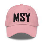 MSY Airport Code Embroidered Dad Hat New Orleans Louisiana