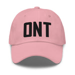 ONT Airport Code Embroidered Dad Hat Ontario California