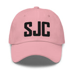 SJC Airport Code Embroidered Dad Hat San Jose California