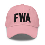 FWA Airport Code Hat Embroidered Hat Fort Wayne Indiana Dad Hat Travel Gift Baseball Cap Airbnb Host Gift Real Estate City Hats - CRE PYT