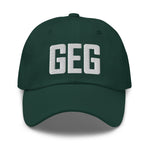 GEG Airport Code Embroidered Dad Hat Spokane Washington