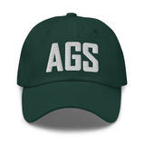 AGS Airport Code Augusta Georgia Golf Embroidered Dad Hat