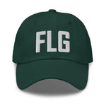 FLG Airport Code Embroidered Dad Hat Flagstaff Arizona