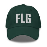 FLG Airport Code Embroidered Dad Hat Flagstaff Arizona