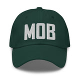 MOB Airport Code Embroidered Dad Hat Mobile Alabama