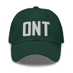 ONT Airport Code Embroidered Dad Hat Ontario California