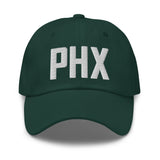 PHX Airport Code Embroidered Dad Hat Phoenix Arizona