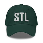 STL Airport Code Embroidered Dad Hat St Louis Missouri