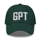 GPT Airport Code Hat Embroidered Hat Gulfport Mississippi Dad Hat Travel Gift Baseball Cap Airbnb Host Gift Real Estate City Hats - CRE PYT