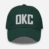 OKC Airport Code Hat Embroidered Hat Dad Hat Oklahoma City Hats Travel Gift Baseball Cap Airbnb Host Gift - CRE PYT