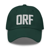 ORF Airport Code Hat Embroidered Hat Norfolk Virginia Dad Hat Travel Gift Baseball Cap Airbnb Host Gift City Hats - CRE PYT