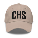 CHS Airport Code Embroidered Dad Hat South Carolina Charleston SC