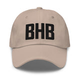 BHB Airport Code Embroidered Dad Hat Bar Harbor Maine