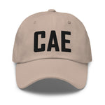 CAE Airport Code Embroidered Dad Hat Columbia SC