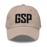 GSP Airport Code Embroidered Dad Hat Greenville Spartanburg Greer South Carolina