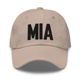 MIA Airport Code Embroidered Dad Hat Miami Florida