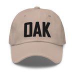 OAK Airport Code Embroidered Dad Hat Oakland California