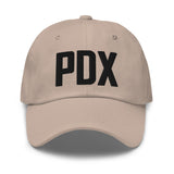 PDX Airport Code Embroidered Dad Hat Portland Oregon