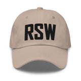 RSW Airport Code Embroidered Dad Hat Fort Myers Florida