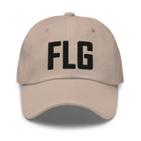 FLG Airport Code Embroidered Dad Hat Flagstaff Arizona