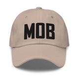 MOB Airport Code Embroidered Dad Hat Mobile Alabama