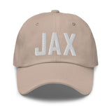 JAX Airport Code Hat Embroidered Hat Dad Hat Jacksonville Florida Travel Gift Baseball Cap Airbnb Host Gift - CRE PYT