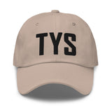 TYS Airport Code Hat Embroidered Hat Alcoa Knoxville Tennessee Dad Hat Travel Gift Baseball Cap Airbnb Host Gift Real Estate City Hats - CRE PYT