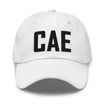 CAE Airport Code Embroidered Dad Hat Columbia SC