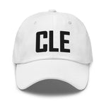 CLE Airport Code Embroidered Dad Hat Cleveland Ohio