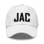 JAC Airport Code Embroidered Dad Hat Jackson Hole Wyoming Jackson WY