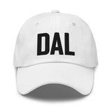 DAL Airport Code Embroidered Dad Hat Dallas Texas Fort Worth