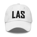 LAS Airport Code Embroidered Dad Hat Las Vegas Nevada