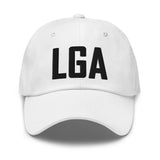 LGA Airport Code Embroidered Dad Hat Queens New York City NY Hat